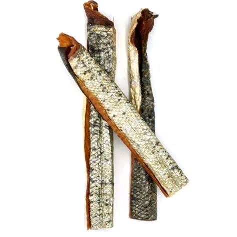 Anco Oceans Salmon Skin Roll Natural Dog Chew - Omega Oils for Healthy Skin Coats Joints & Cognitive Function - Hypoallergenic & Dental Health Support