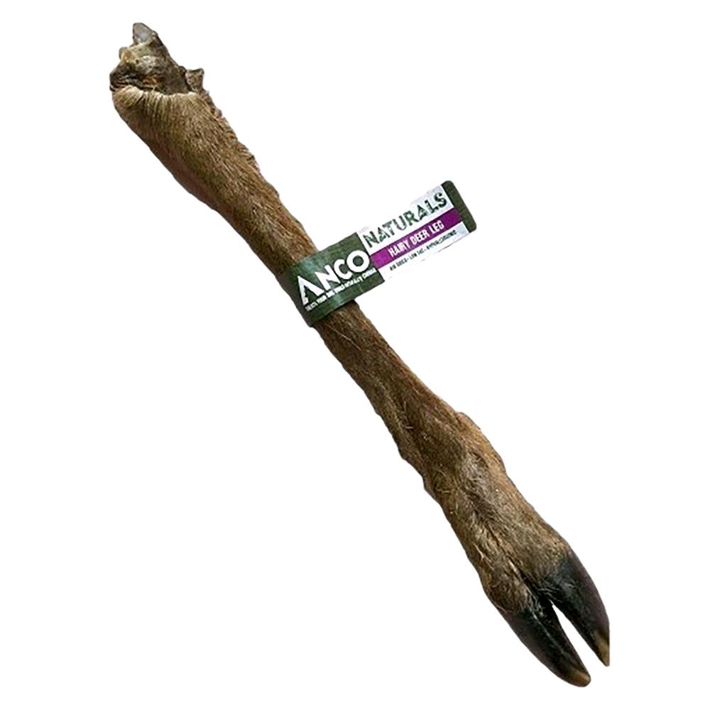 Anco Naturals Hairy Deer Leg - Dog Chew - Image 2