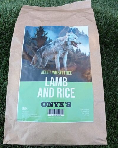 Onyx's - Wheat Free Adult Lamb & Rice