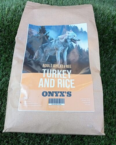 Onyx's - Wheat Free Adult Turkey & Rice