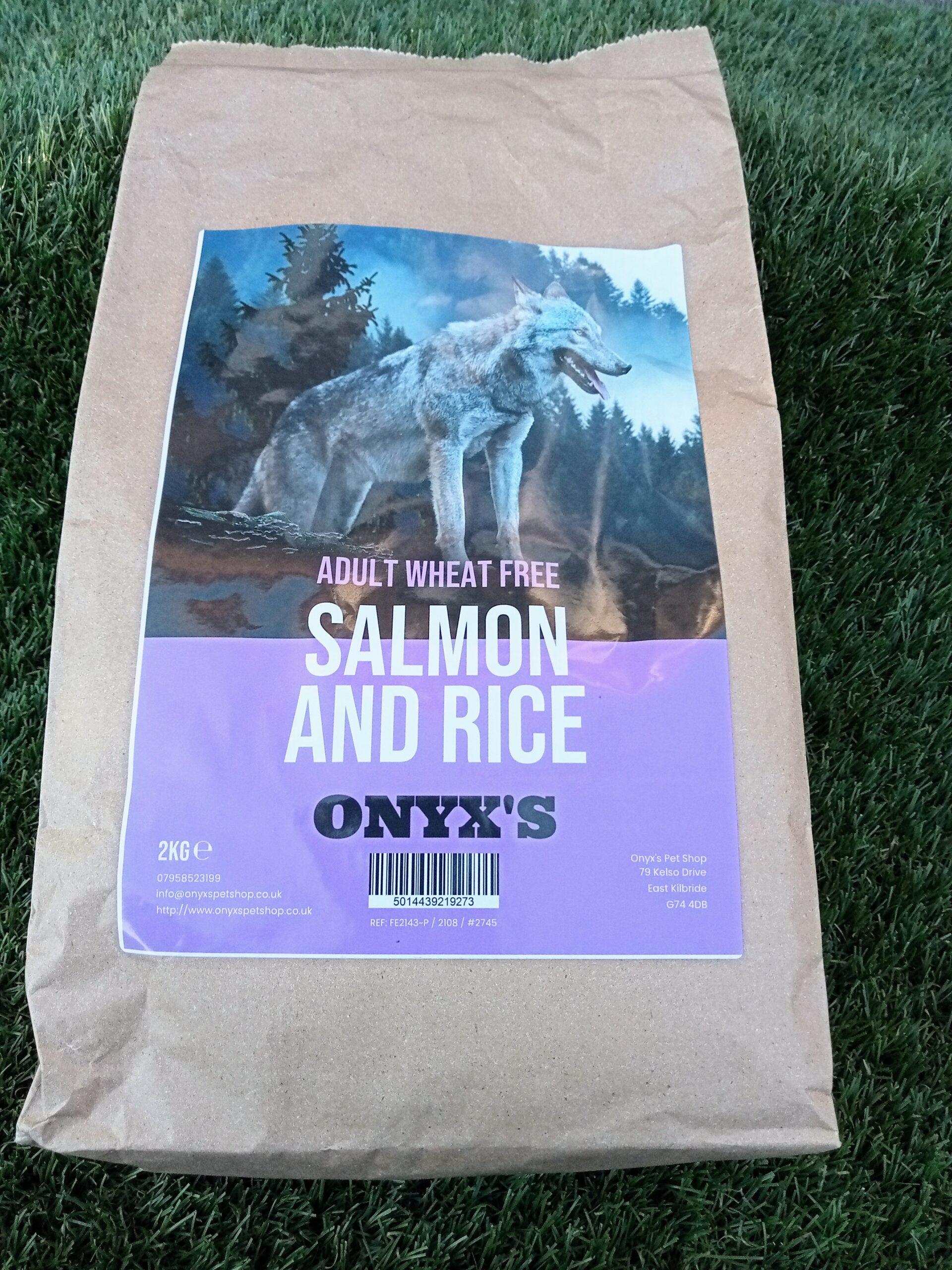 Onyx's - Wheat Free Adult Salmon & Rice