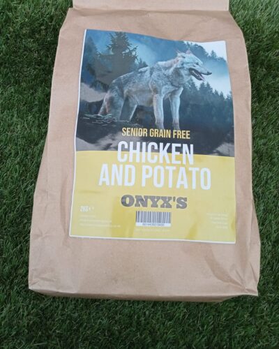 Onyx's - Grain Free Senior Chicken and Potato Senior 7 years +
