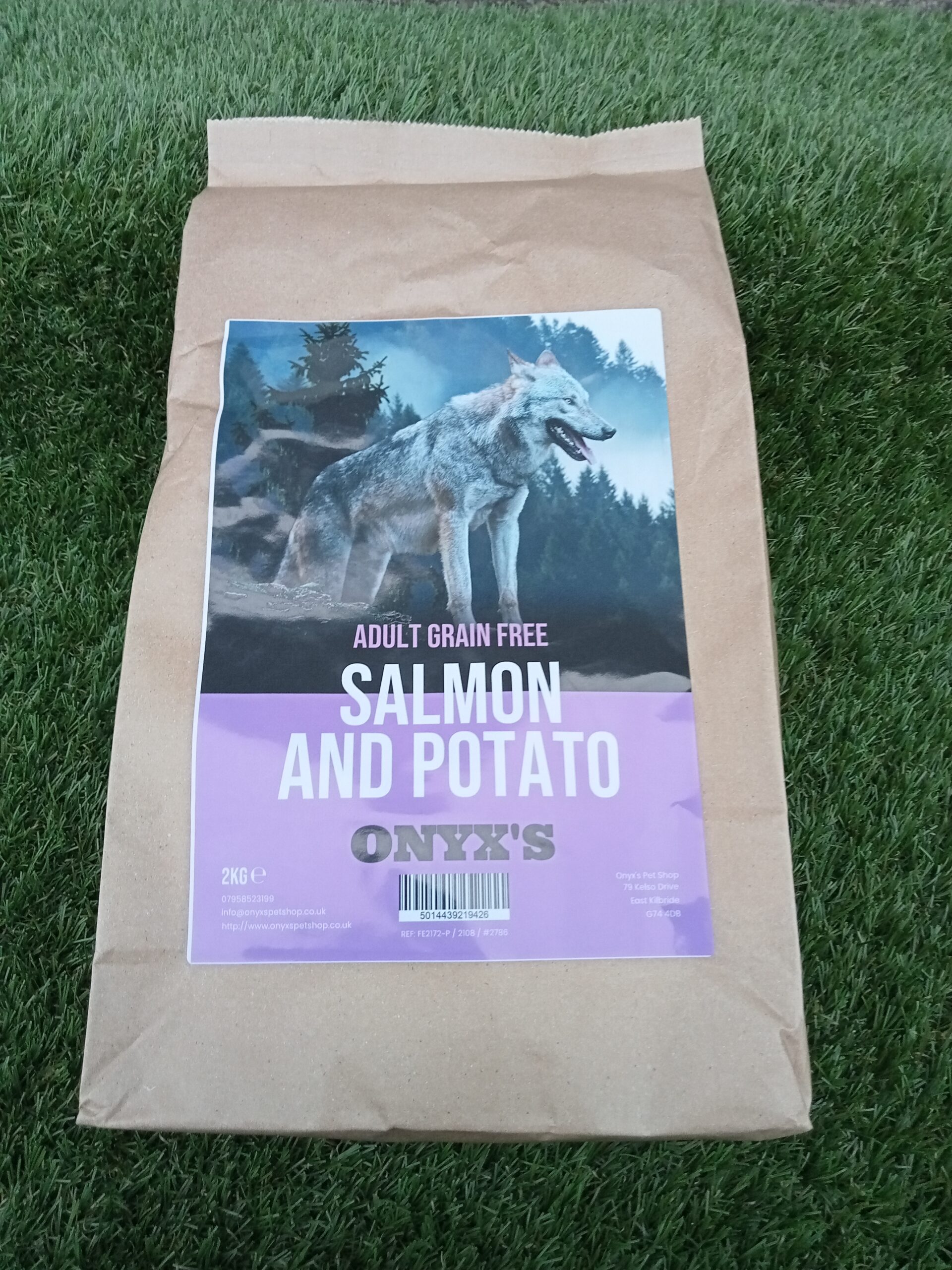 Onyx's - Grain Free Adult Salmon and Potato Dog Food