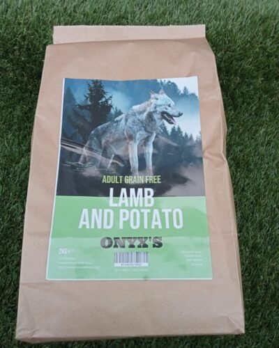 Onyx's Grain Free Adult Lamb and Potato Dog Food