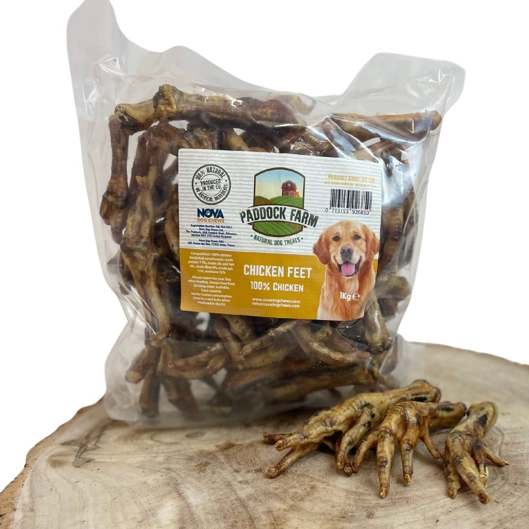 Nova Dog Chews Chicken Feet 1kg
