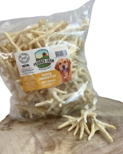 Nova Paddock Farm Puffed Chicken Feet 1kg