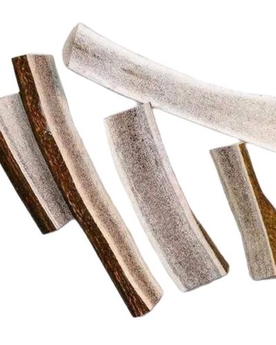 Split Antler Natural Deer Antler Dog Chew All Natural Durable Long Lasting Dental Health Treat for Dogs
