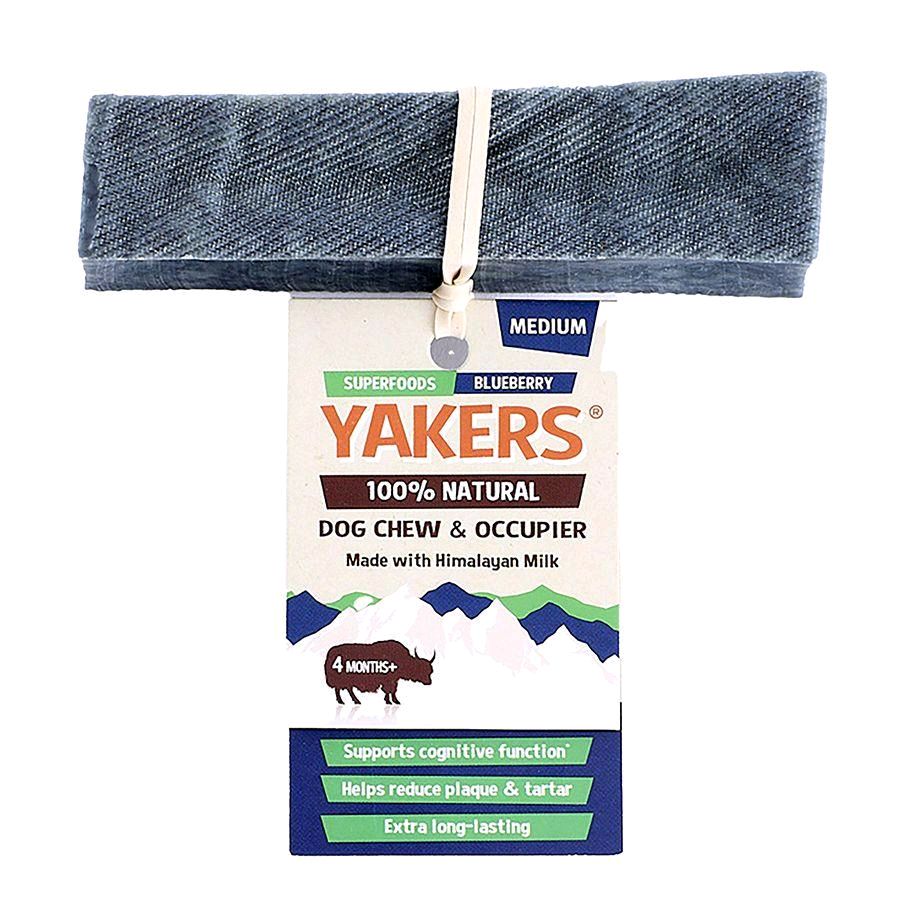 YAKERS Superfood Dog Chew - Blueberry (Medium)
