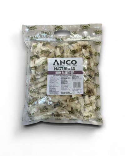 Anco Naturals Hairy Rabbit Feet Eco-bag 1kg