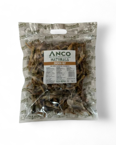 Anco Naturals Chicken Feet Eco-Bag (1kg)