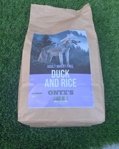 Onyx's Wheat Free Adult Duck and Rice - Dog Food