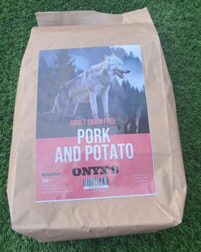 Onyx's - Grain Free Adult Pork and Potato Dog Food
