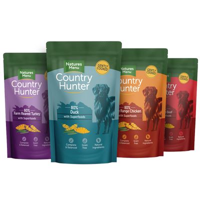 Country Hunter Superfood Selection Dog Pouches by Natures Menu (12 Pack) - Image 2