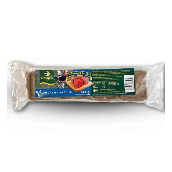 Dougie’s Raw Dog Food – 80/10/10 Chicken 560g