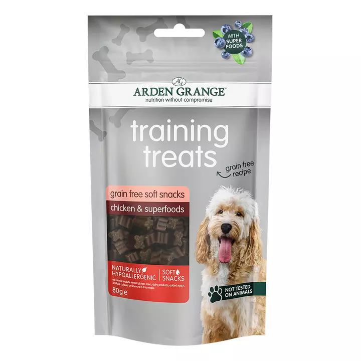 Arden Grange Training Treats Grain Free With fresh chicken & superfoods (80g) - Image 6