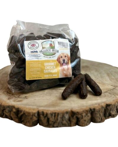 Nova Paddock Farm Gourmet Chicken Sausages 1kg