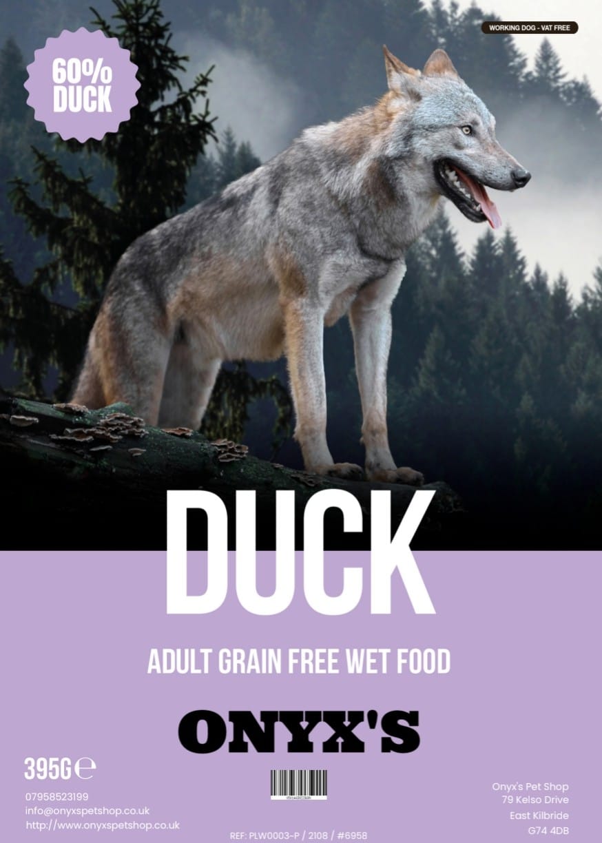 Onyx's Adult Grain Free Wet Dog Food (395g) 3 varieties available - Image 4