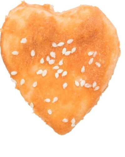 Trixie Denta Fun Chicken Love Dog Treat 25g