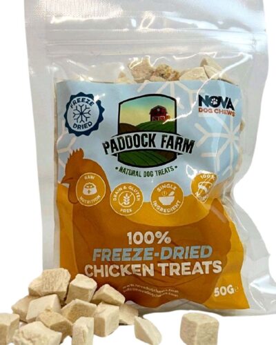 Paddock Farm - Freeze Dried Chicken Treats 50g