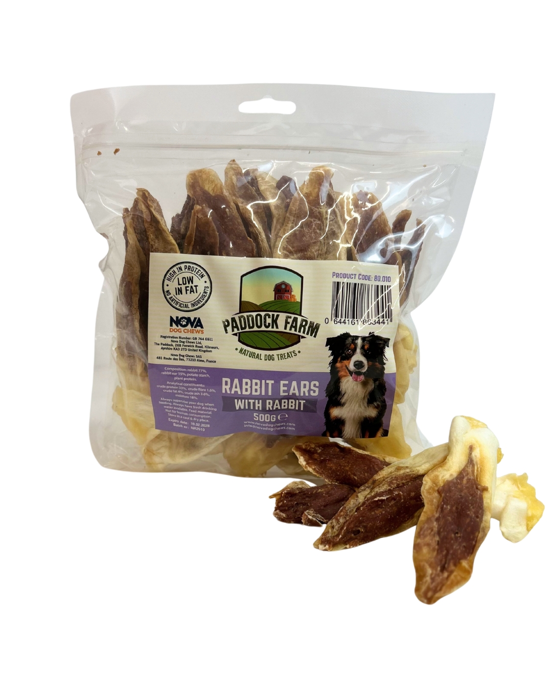 Paddock Farm - Rabbit Ears with Rabbit 500g